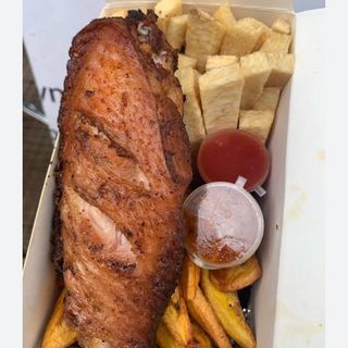 FRIED YAM X SCRAMBLED EGG SAUCE 