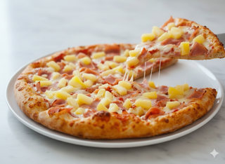 Pizza Hawaiana (30x30 Cm.)