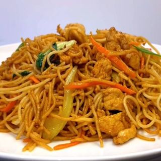 Chicken fried noodles