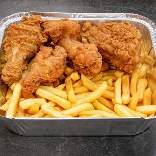 Menu Crispy Chicken Prato ( 4unid)