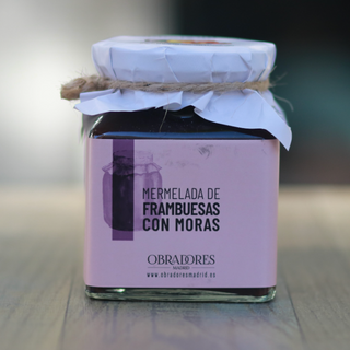 Mermelada de Frambuesas con Moras Obradores (350 G.)