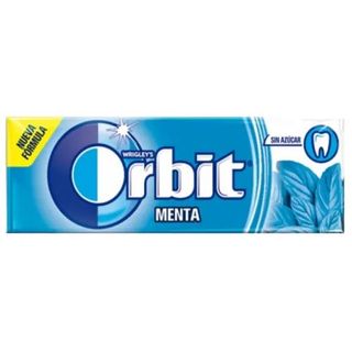 Chicles Sabor Menta Orbit Paquete 10 Uds.