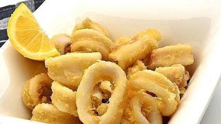 Ración De Rabas De Calamar Con Mahonesa