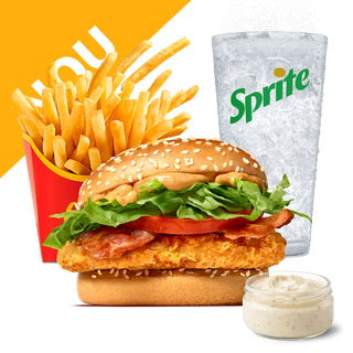 Combo McChicken Bacon BBQ