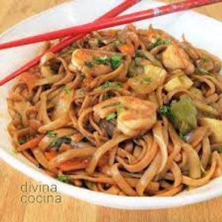 199A. Tallarines Con Gambas