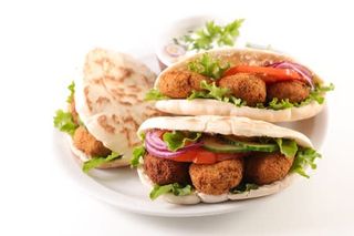 Panino falafel