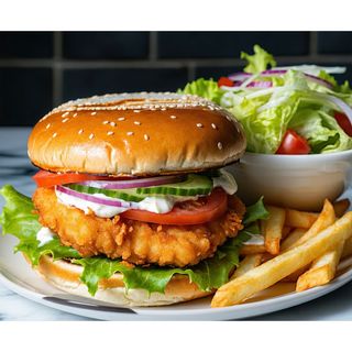 Crunchy Chicken Burger