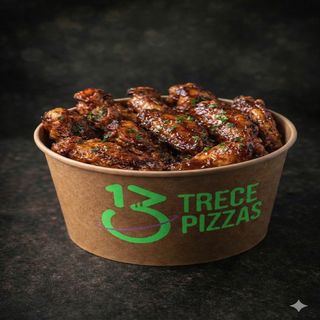 Alitas de pollo bbq (7 uds.)