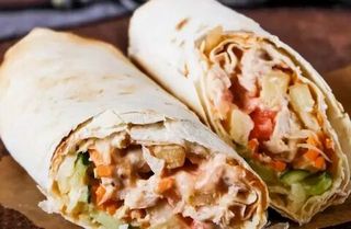 Шаурма куриная с халапеньо