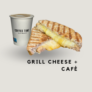 Menú Grill Cheese y café 