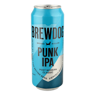 Пиво BrewDog Punk IPA світле з/б (0,5л)