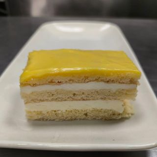 Ración de pastel Limón y vainilla