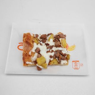 Pizza salsiccia e  patate