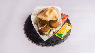Panino falafel