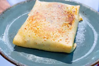 Espinacas Queso de Cabra Cebolla Caramel