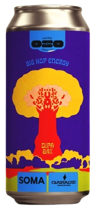 Big Hop Energy Oso Brew Lata 44 cl.