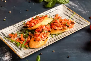 Bruschette cu roșii