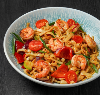 Лапша удон с креветками (450г)