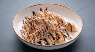 Закуска з лососем у темпурі