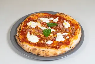 Burrata e pancetta gluten free