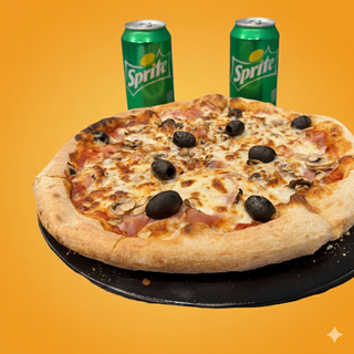 Пица Капричоча + 2 х Спрайт