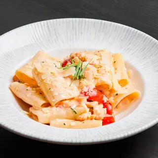 Paccheri cu somon
