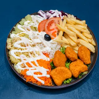 Plat Chiken Nuggets