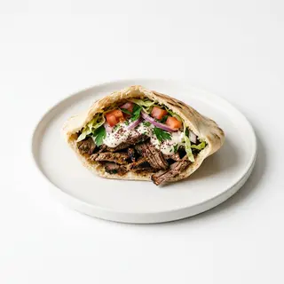 Pita Shawarma De Ternera