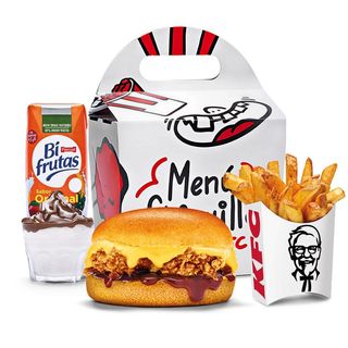 Menú Infantil Burger