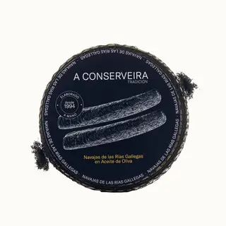 Navajas de las Rias Gallegas en Aceite de Oliva A CONSERVEIRA - 120 gr.