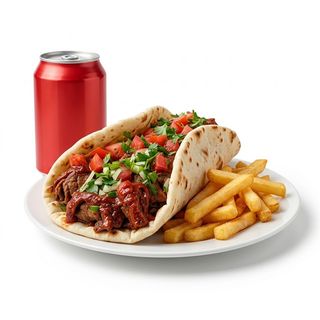 Menú 1 - Pita Kebab