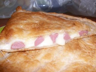 Calzone broccoletti, salsiccia e provola