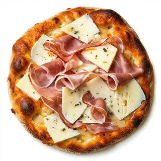 Prosciutto cotto e scamorza bianca