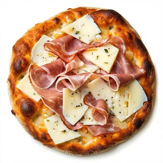 Prosciutto cotto e scamorza bianca