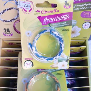 Bracciale alla citronella 