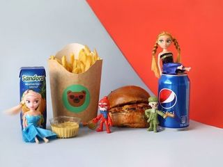 Кiдс МЕНЮ БУРГЕР ПЕПСI