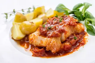 Baccalà alla livornese