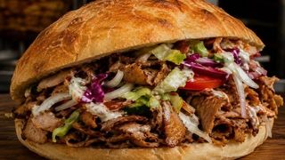 Panino kebab - maxi