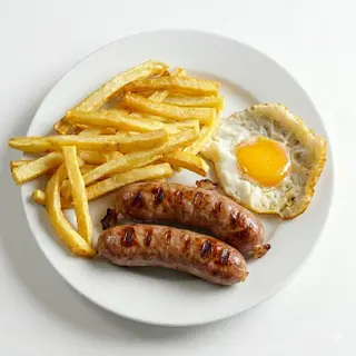 Plato De Butifarra Con Huevo 