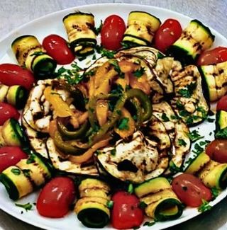 Verdure di stagione grigliate