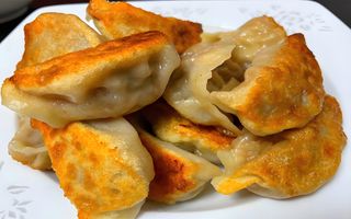 Beef Pan-Fried Dumplings