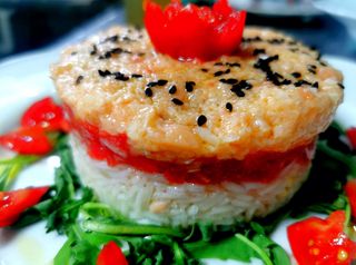 Tartar de somon marinat