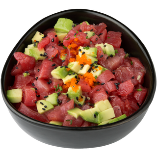 Chirashi de tartar de atún