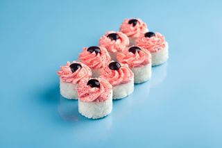  Лава ролл с лососем 8 шт