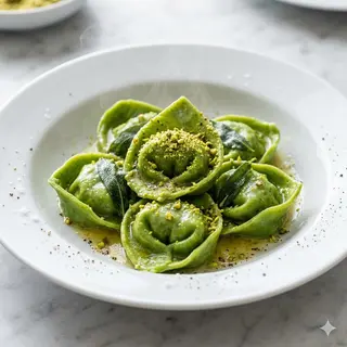 Balanzoni verdi bolognesi