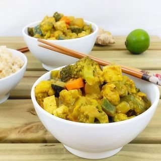 Mix Vegetable Curry (Vegan Option)