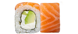 Рол Філадельфія з авокадо (240г)