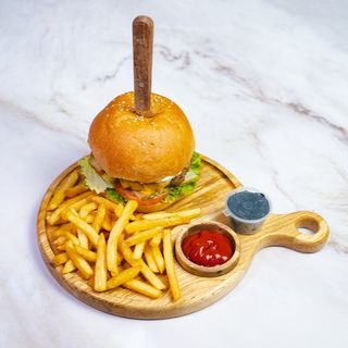  Бургер Дабл бургер с фри