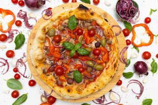 Pizza Vegetală cu mozzarella Ø32cm