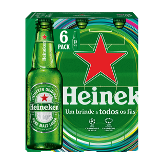 Heineken Cerveja 6x25cl